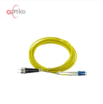Cordon de brassage duplex monomode LC à ST